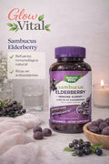 🍇 Sambucus Elderberry Gummies – Refuerzo Inmunológico Natural