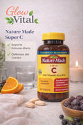 Nature Made Super C – Vitamina C + D3 + Zinc